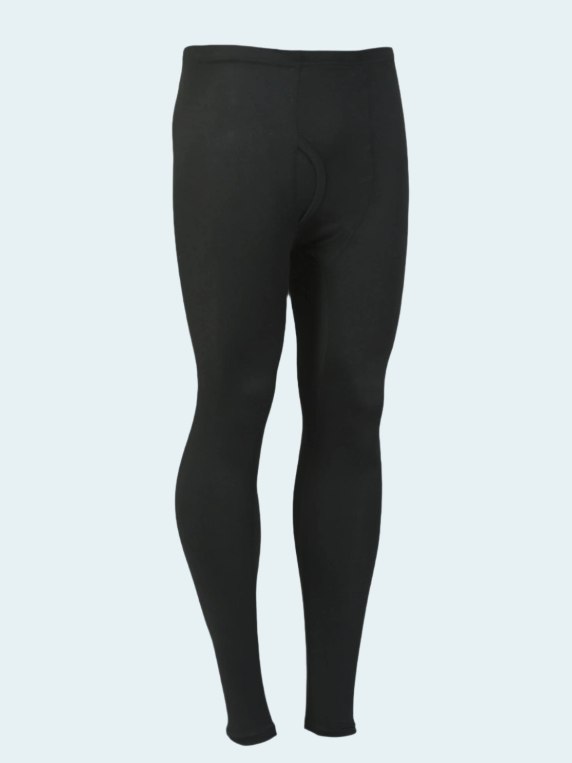 Black leggings on a white background