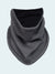 Gray neck warmer on a white background