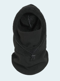 Black balaclava on a white background