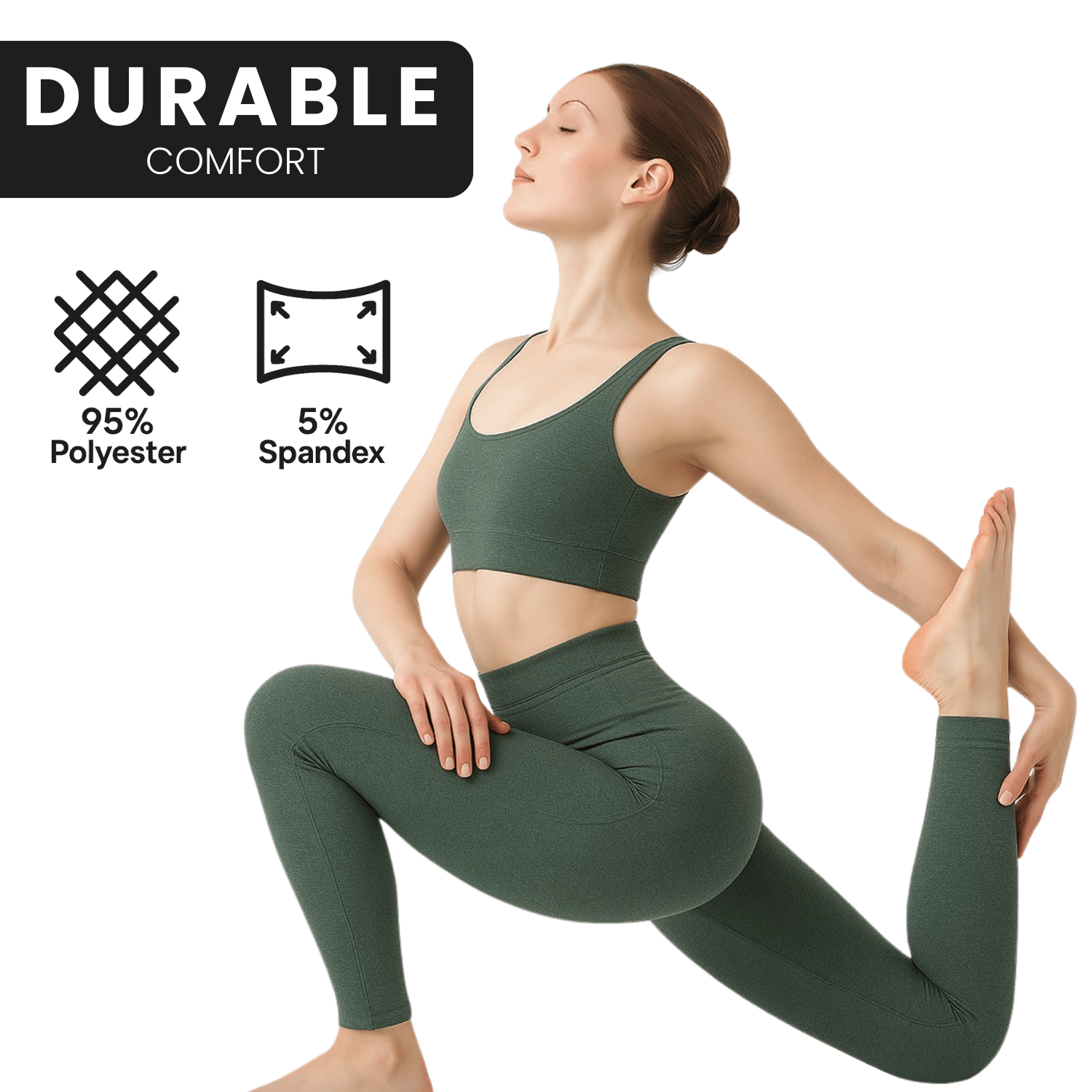 Women's 2 Pack Thermal Brushed Leggings