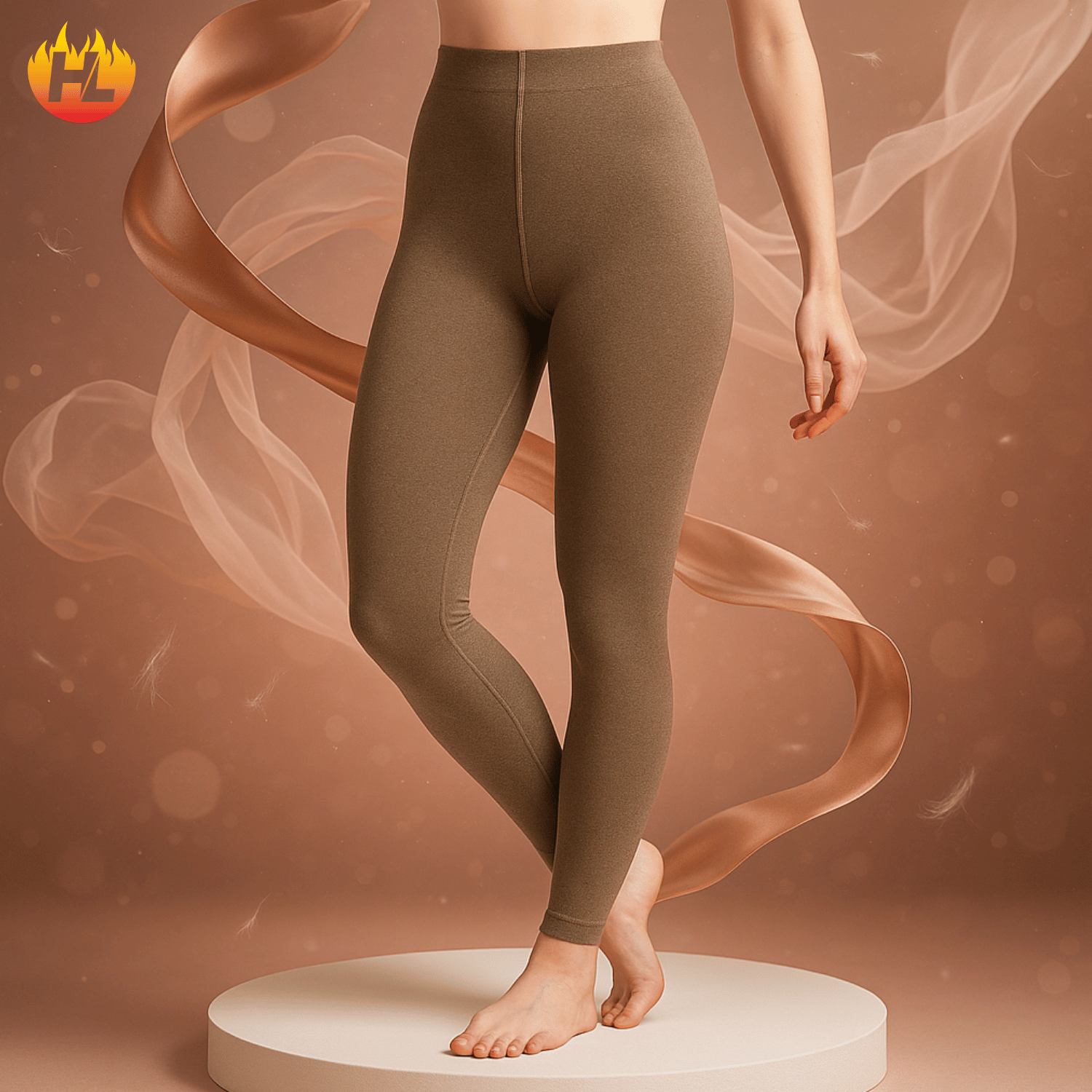 Women's 2 Pack Thermal Brushed Leggings