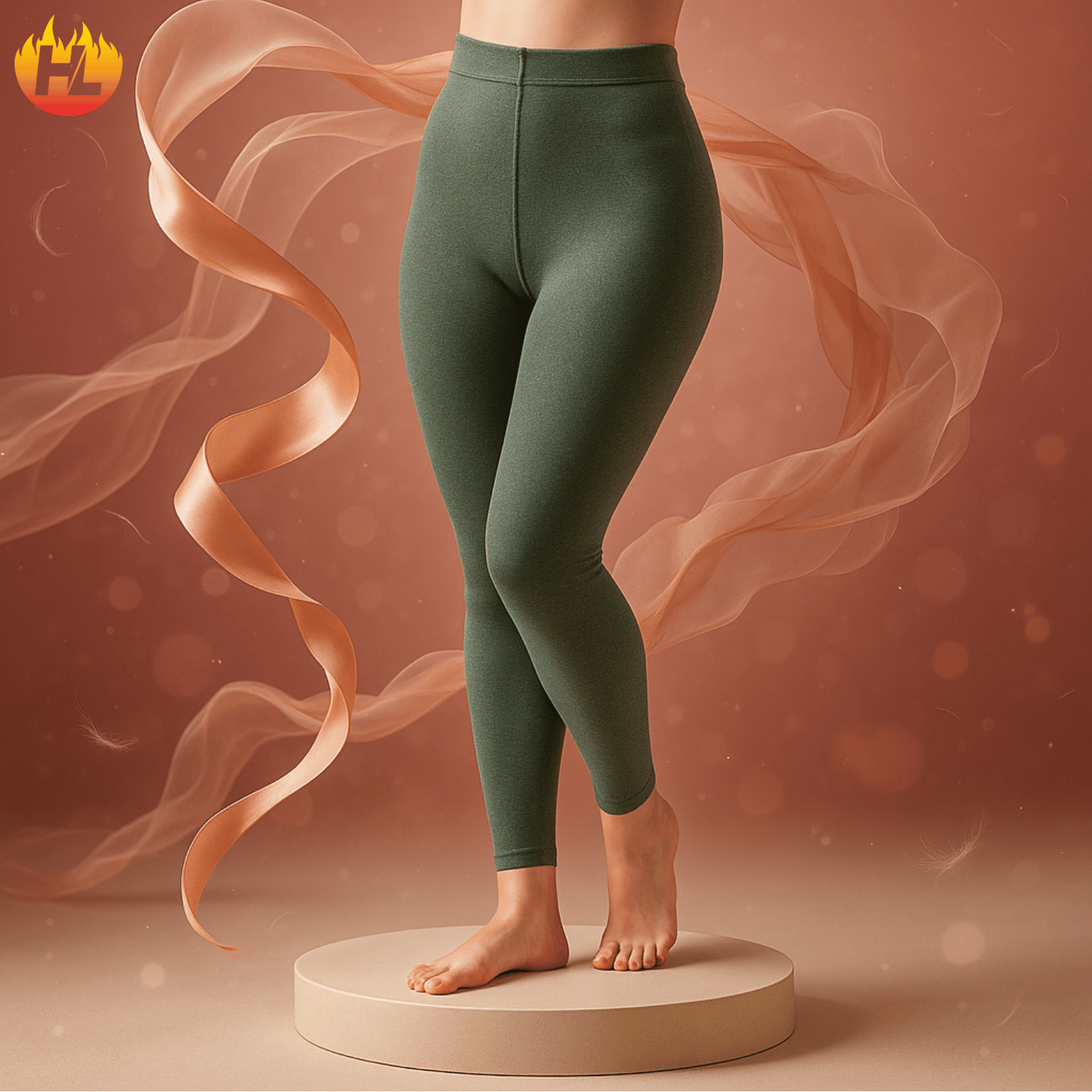 Women's 2 Pack Thermal Brushed Leggings