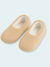 Women's Solid Faux Fur Slipper Socks