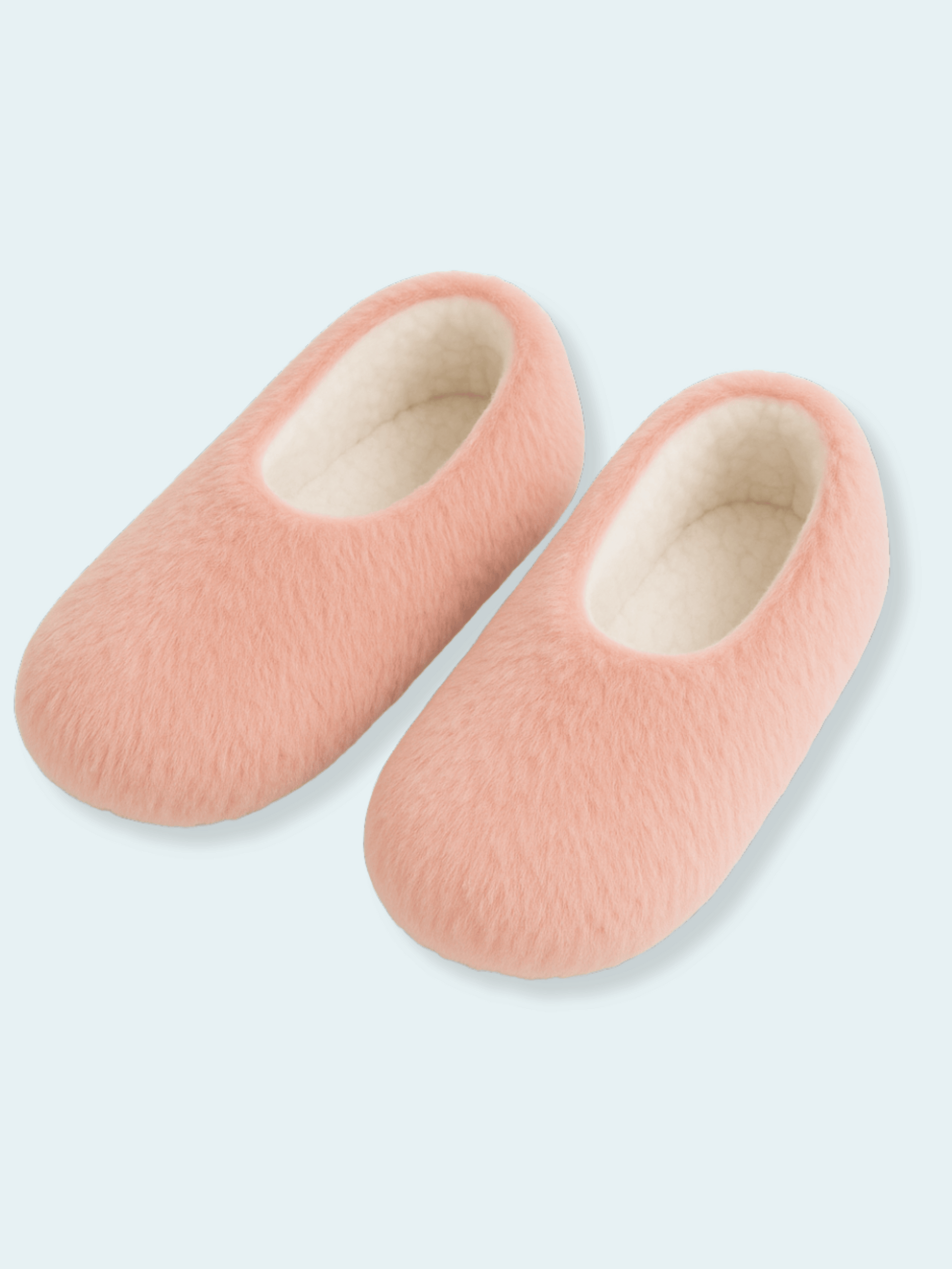 Women's Solid Faux Fur Slipper Socks