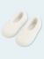 Women's Solid Faux Fur Slipper Socks