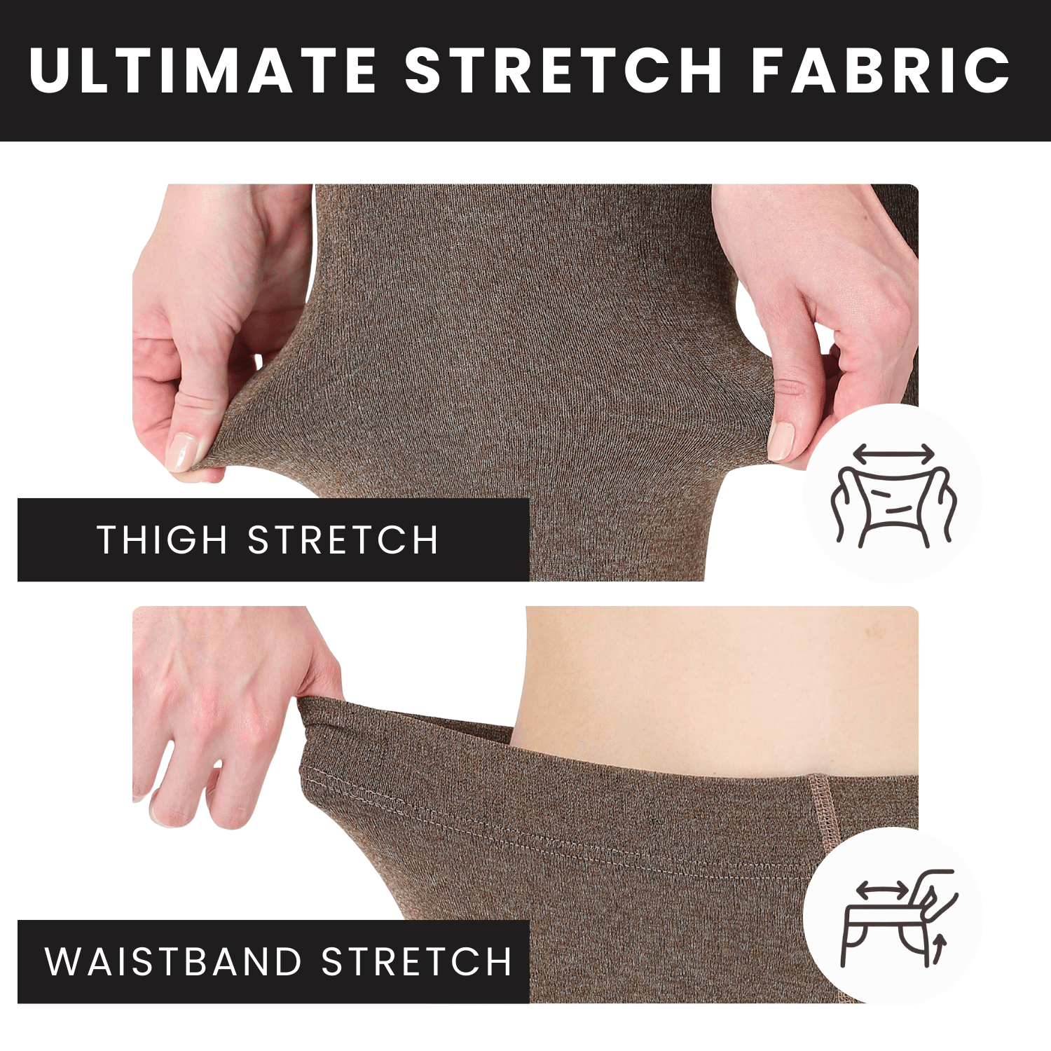Women's 2 Pack Thermal Brushed Leggings