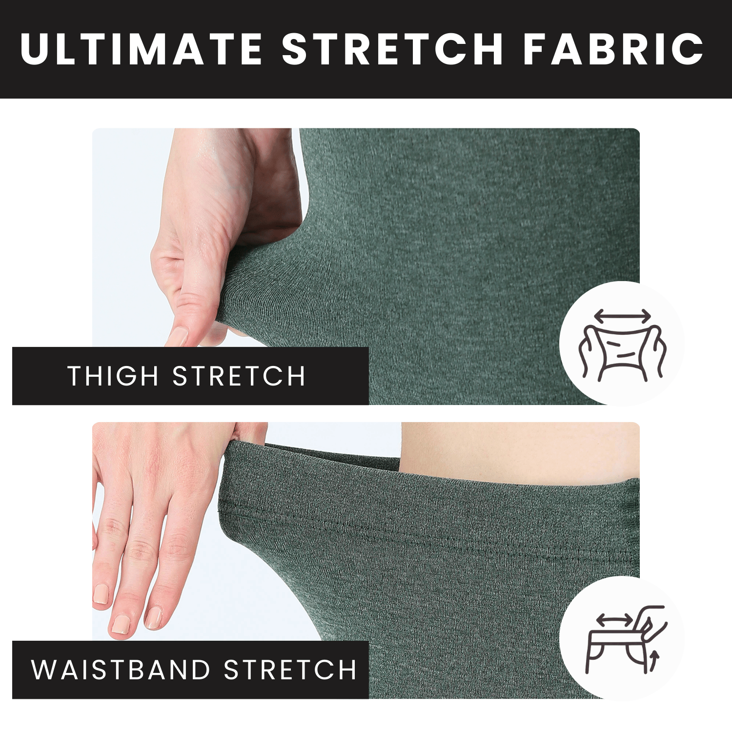 Women's 2 Pack Thermal Brushed Leggings