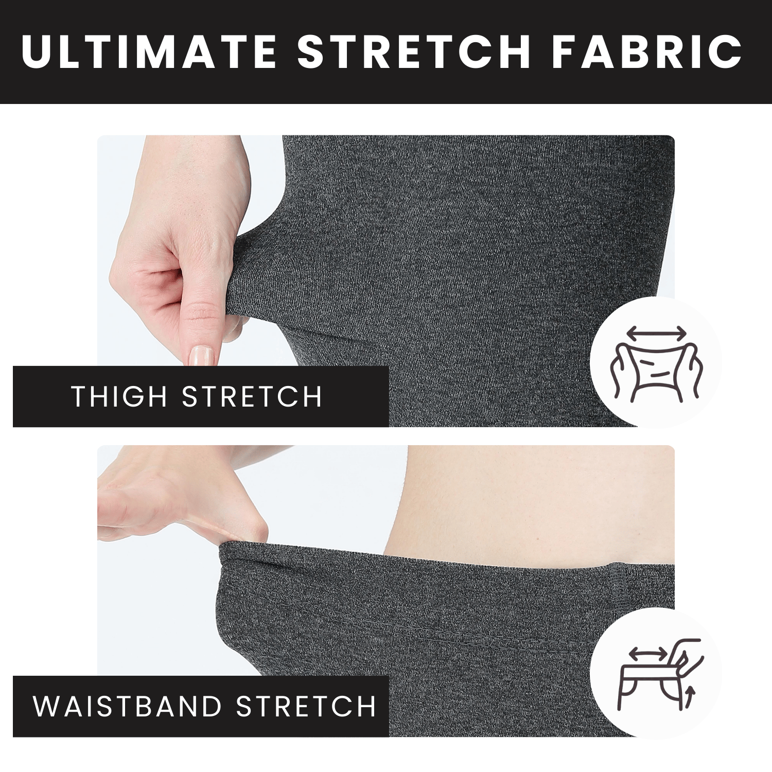 Women's 2 Pack Thermal Brushed Leggings