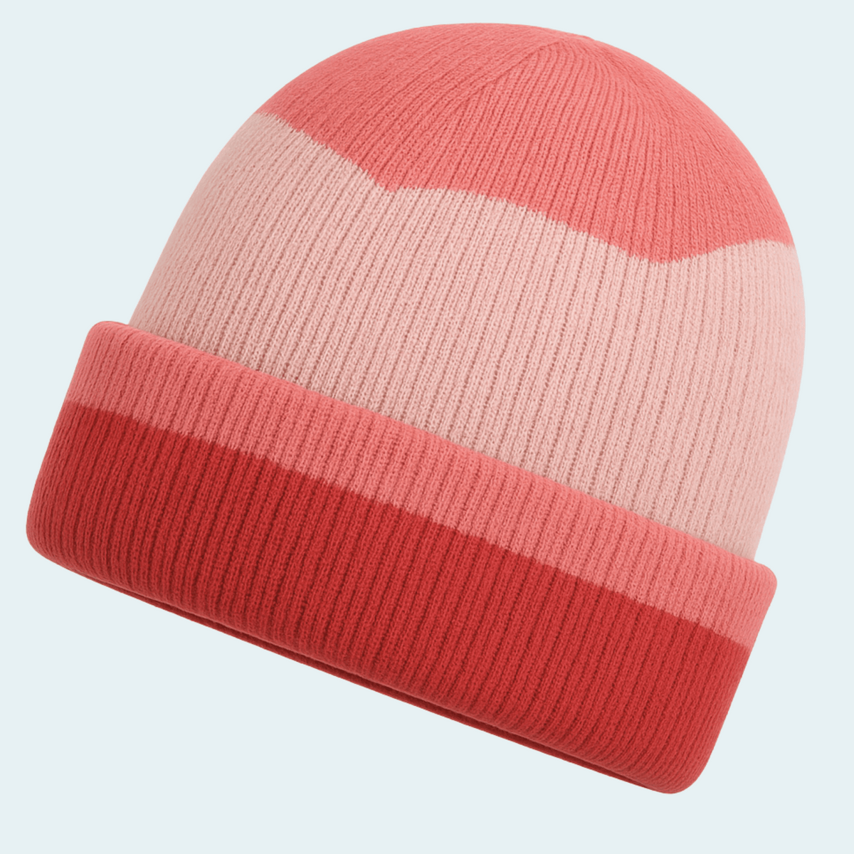 Women\'s French Style Double Layer Winter Autumn Warm Soft Beanie Hat Pink Knit Hat/pink Winter Beanie Hat/fleece Lined Winter Hat/knit  main image 4